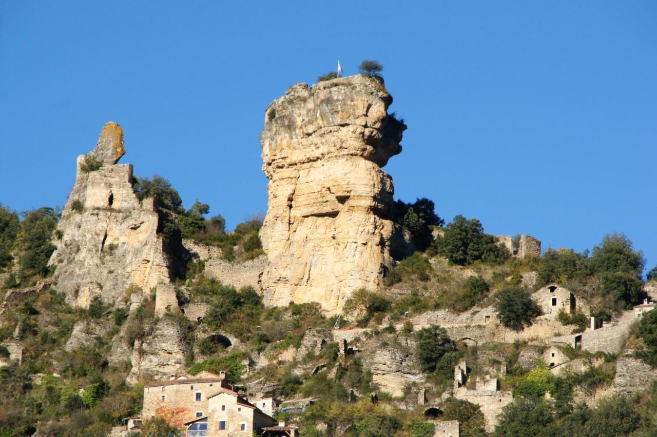 Maison Pittoresque A Mostuejouls Avec Vue Sur La Montagne Екстер'єр фото