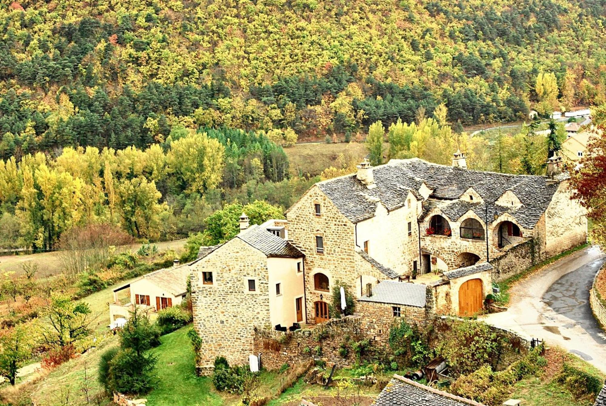 Maison Pittoresque A Mostuejouls Avec Vue Sur La Montagne Екстер'єр фото